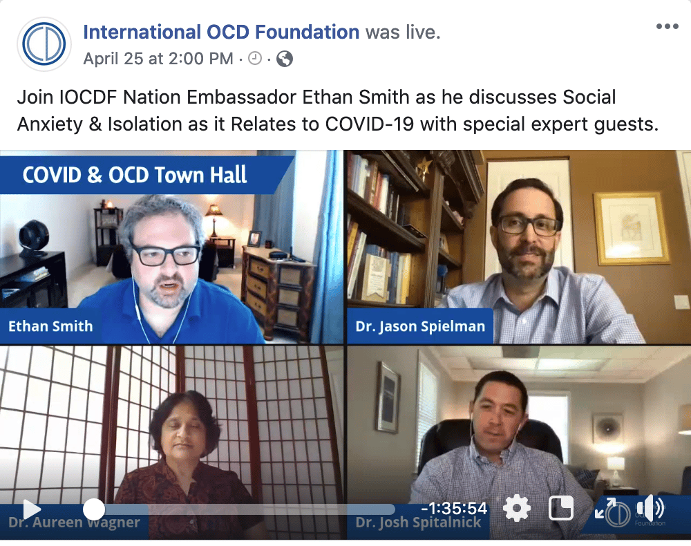 OCD Live Stream with IOCDF Town Hall